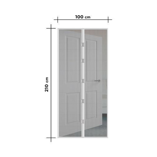 11398WH • Szúnyogháló függöny ajtóra