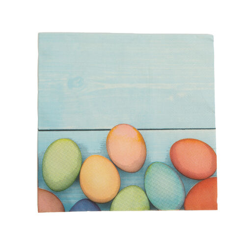 57921 • Húsvéti szalvéta - tojásos - 33 x 33 cm - 3 rétegű - 20 db / csomag