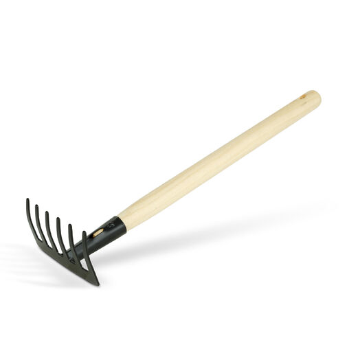 11295E • Kerti szerszám - gereblye - 50 cm - fa nyéllel