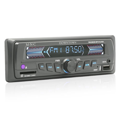 39710GY • M.N.C MP3-as autórádió USB / SD / MMC / AUX bemenettel