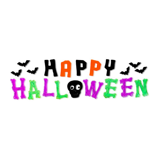 56613 • Halloween gél ablakmatrica szett - 50 x 15 cm - 2 féle