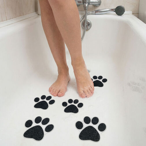 57398 • Öntapadós csúszásgátló - lábnyom - 10 cm - 6 db / csomag