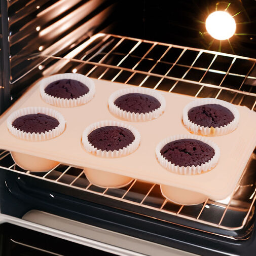 57532P • Szilikon sütőforma - muffin - 30 x 18 x 4,2 cm