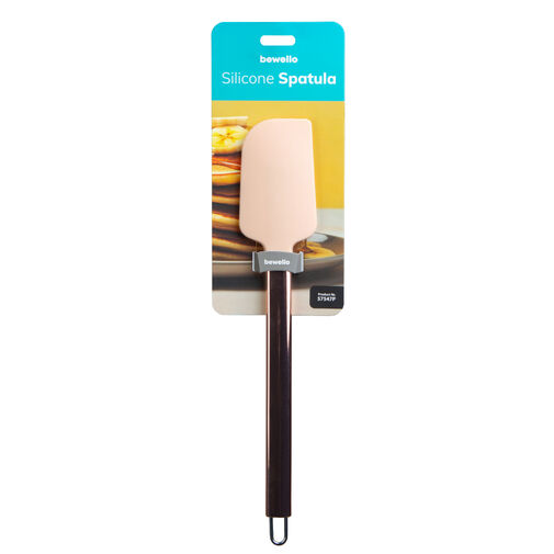 57547P • Szilikon spatula rozsdamentes nyéllel - 29 x 5,2 x 1 cm