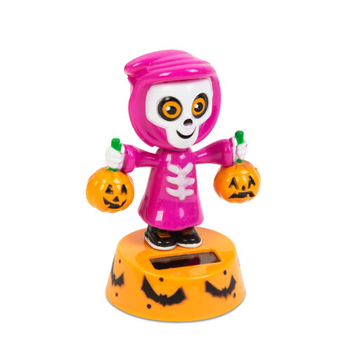 58161 • Halloween-i szolár dekoráció - mozgó csontváz - 6 x 5 x 10,5 cm