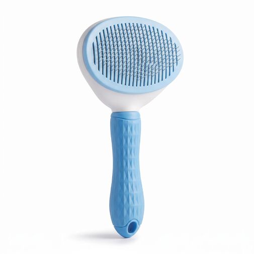 60030A • Kutyafésű - 19 x 10 cm - kék