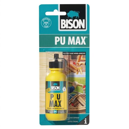 B16911 • BISON Poliuretán faragasztó, kül- és beltér D4, 75g