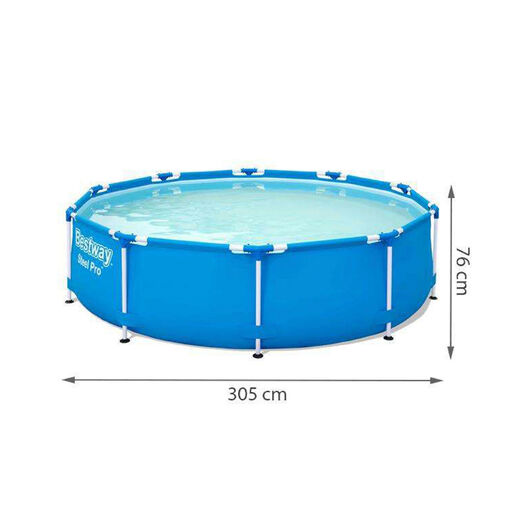 DA00108 • Merevfalú medence vízforgatós szűrővel - 305 x 76 cm - 4678 liter