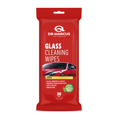DRM76434 • Dr. Marcus TITANIUM - Belső üvegtisztító kendő - Lemon - 30 db