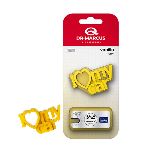 DRM76933 • Dr. Marcus CITY I LOVE MY CAR VANILLA Illatosító