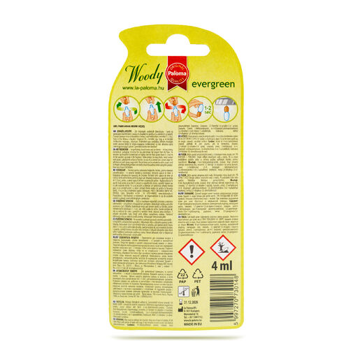 P03697 • Illatosító - Paloma Woody - Evergreen - 4 ml